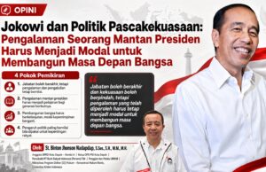 Jokowi dan Politik Pascakekuasaan: Pengalaman Seorang Mantan Presiden Harus Menjadi Modal untuk Membangun Masa Depan Bangsa