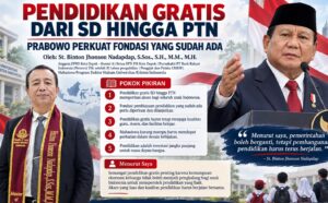 PENDIDIKAN GRATIS DARI SD HINGGA PTN: PRABOWO PERKUAT FONDASI YANG SUDAH ADA